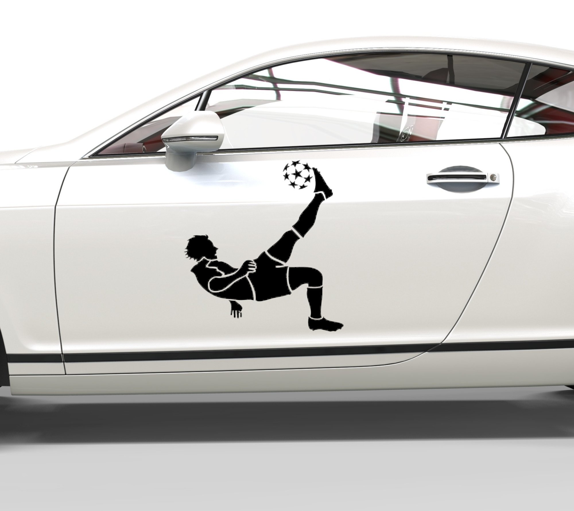 10005 Soccer Aufkleber